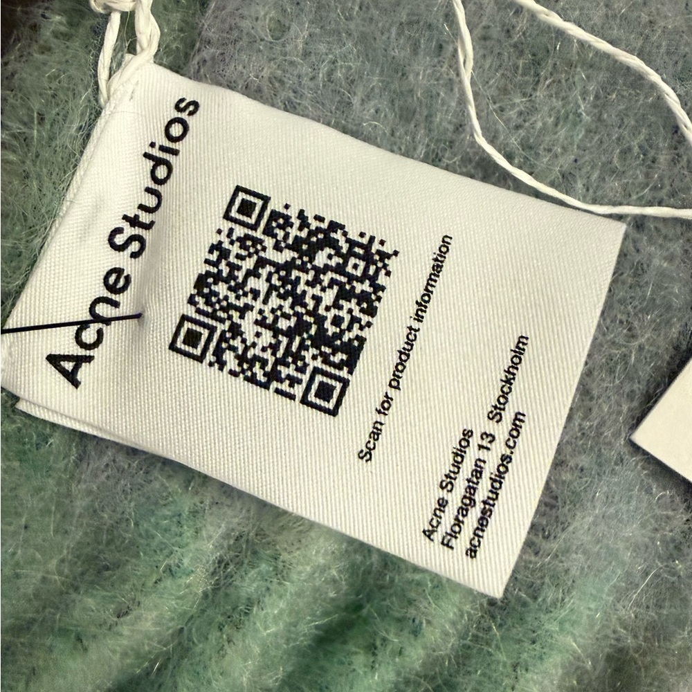 NWT Acne Studios Pastel Multi-Color Cozy Scarf - Picture 10 of 10